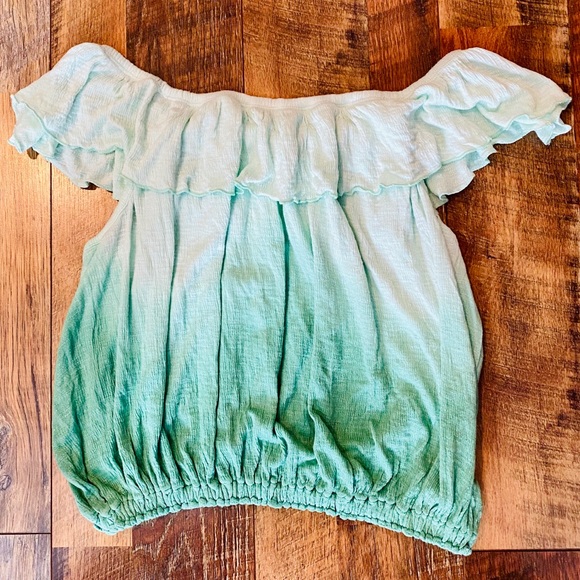 FREE PEOPLE Cora Lee Off The Shoulder Blouse - Picture 4 of 9